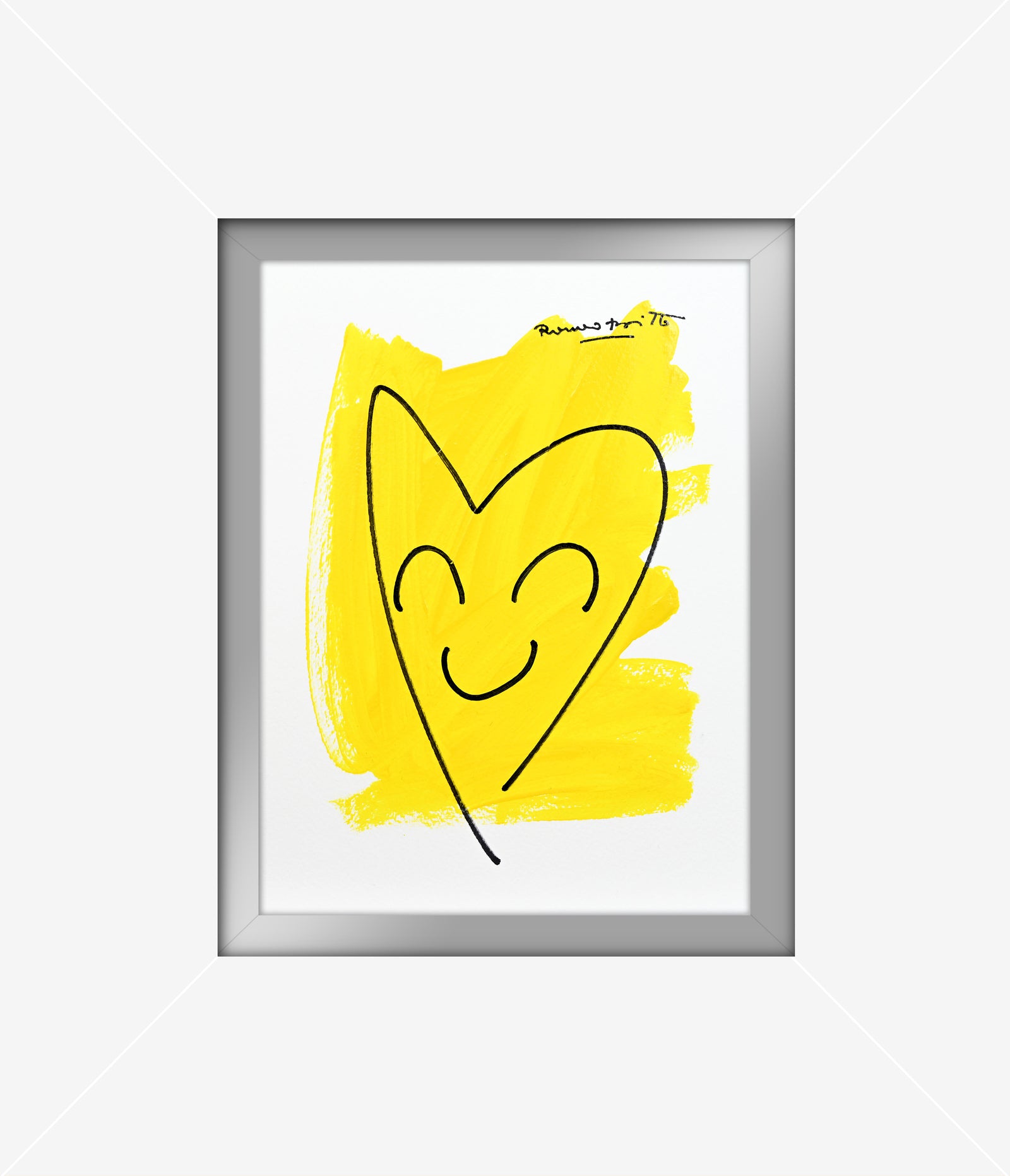 modern pop art two color collection original drawing  vibrant home decor