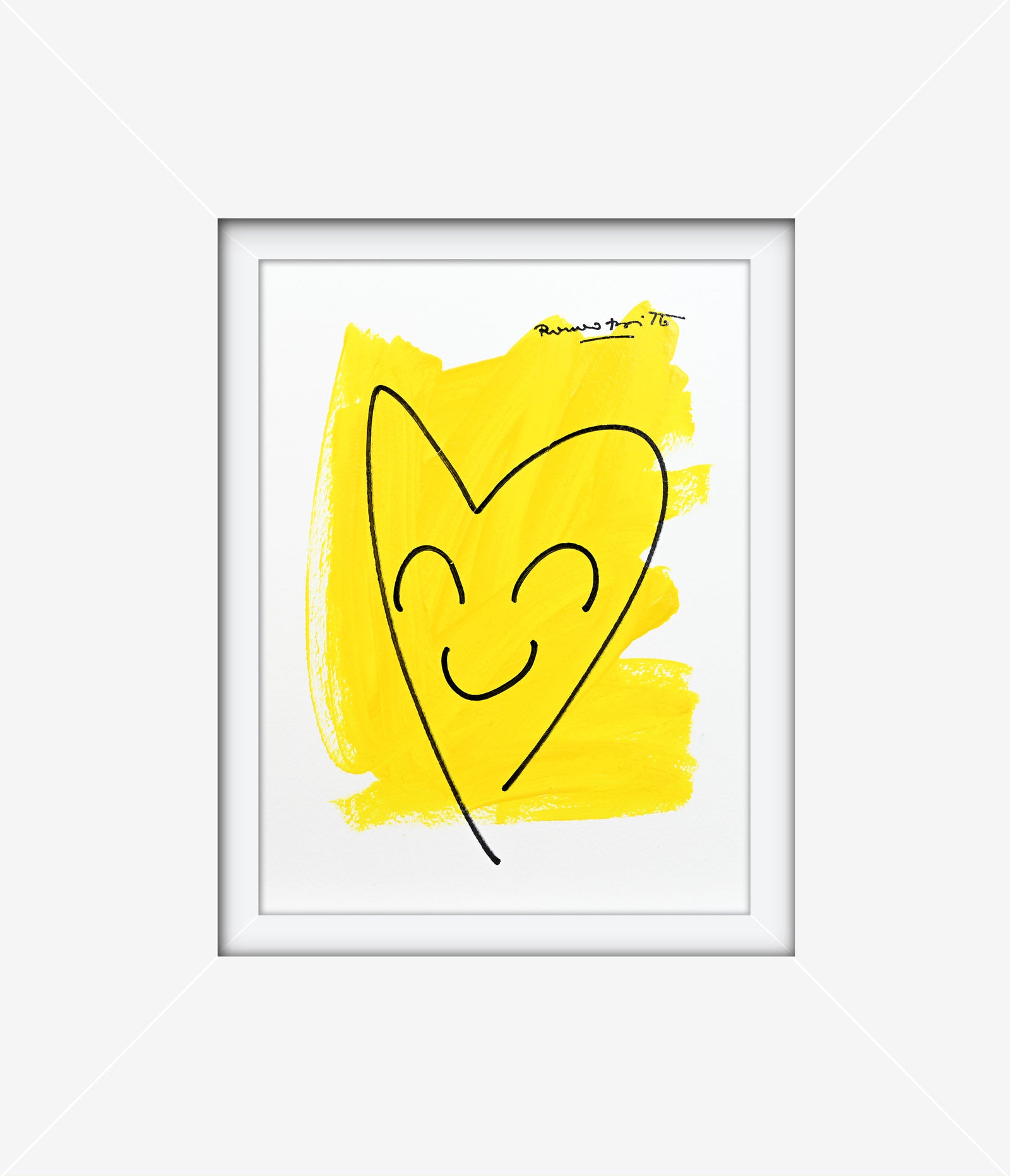 two color collection original drawing  artistic colorful design collectible