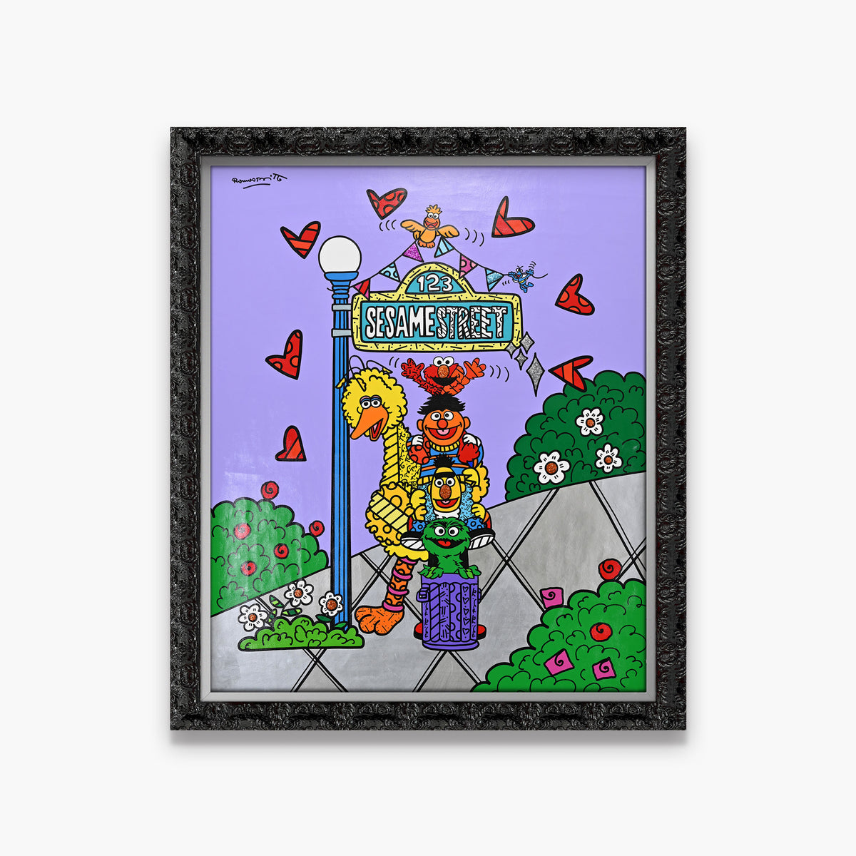 Sesame Street - Sesame Street by Britto - Original Painting