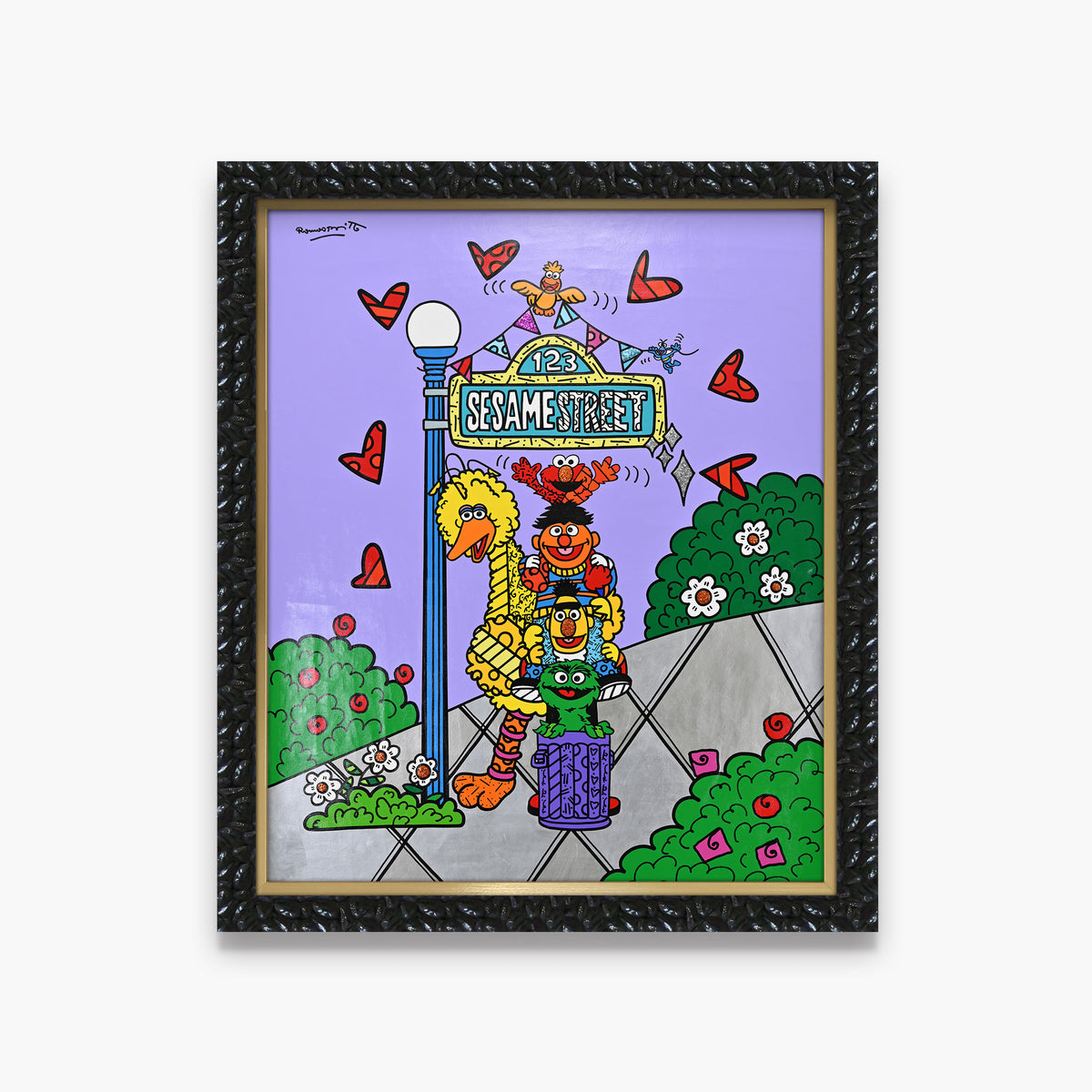 Sesame Street - Sesame Street by Britto - Original Painting