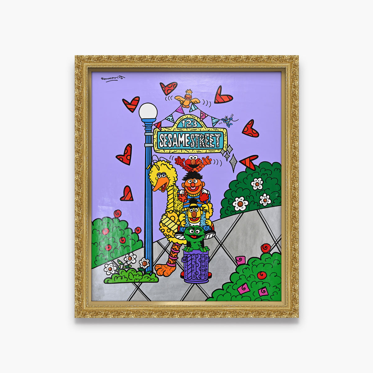 Sesame Street - Sesame Street by Britto - Original Painting