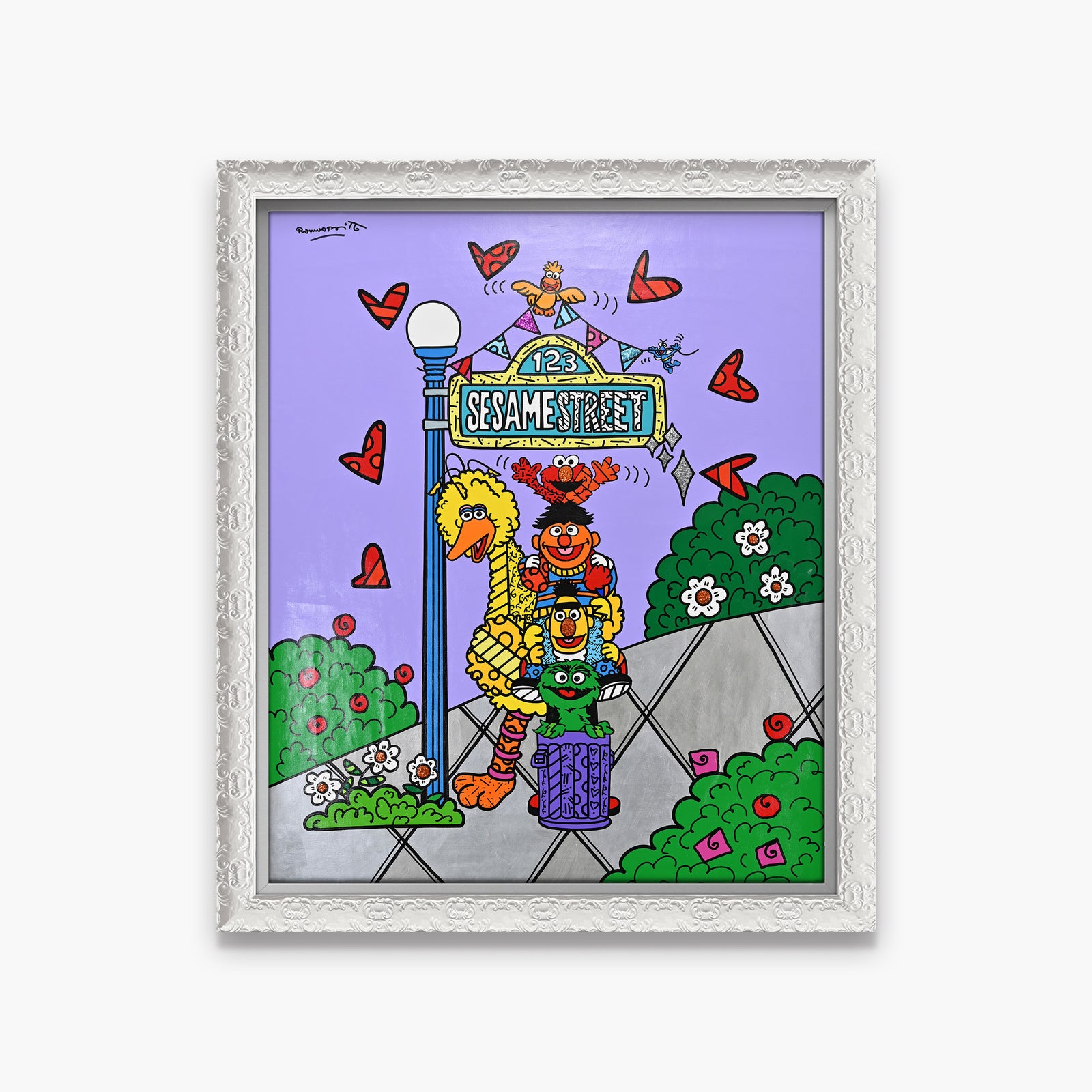 Sesame Street - Sesame Street by Britto - Original Painting