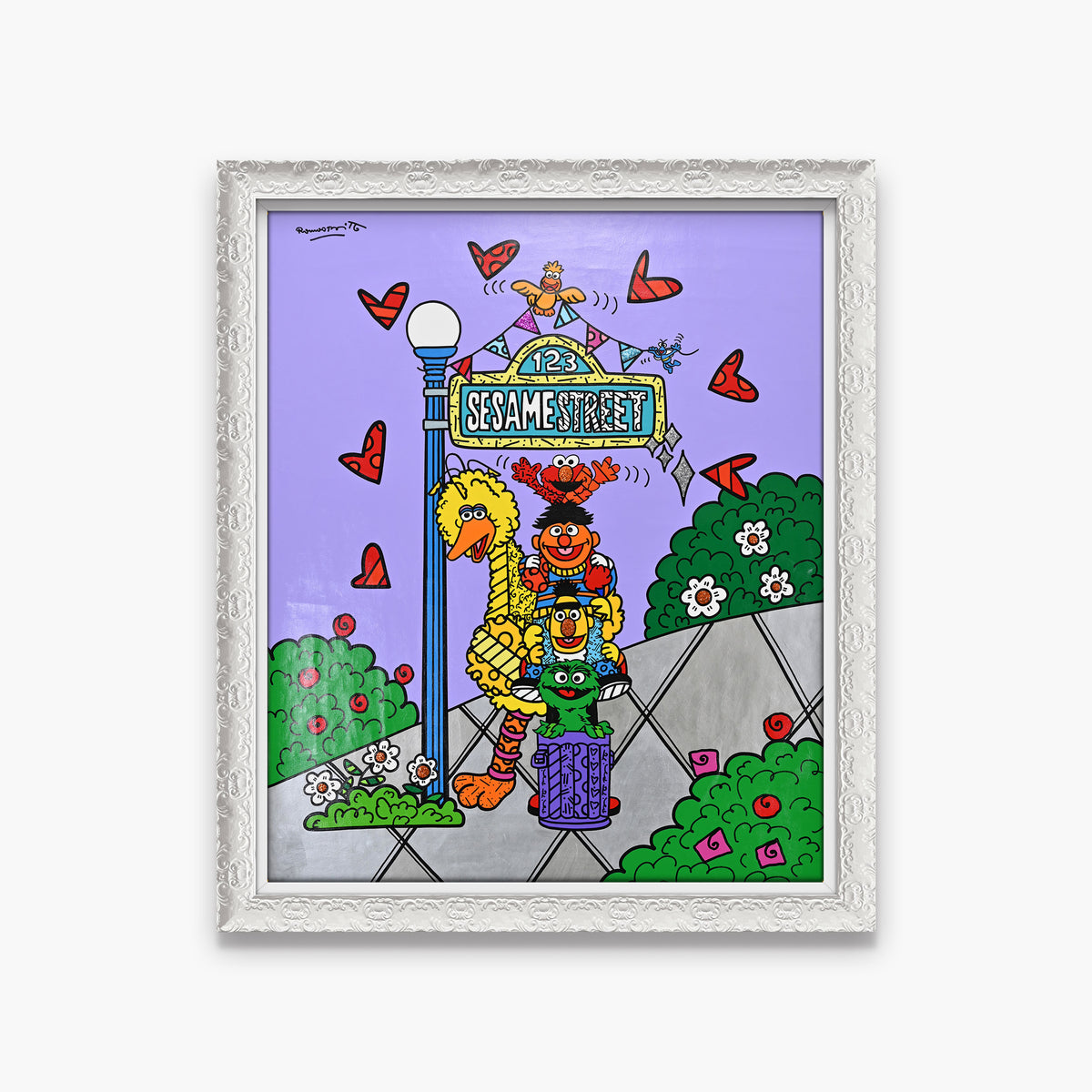 Sesame Street - Sesame Street by Britto - Original Painting
