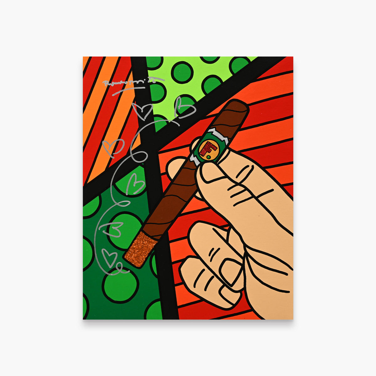 Famous Cigar - Original Painting