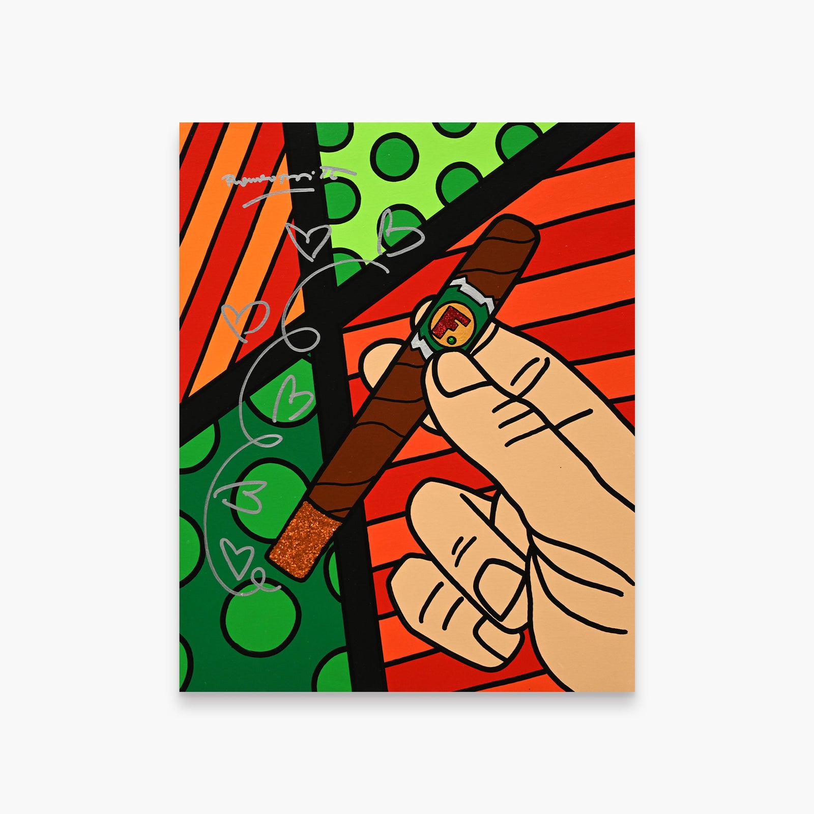 Famous Cigar - Original Painting