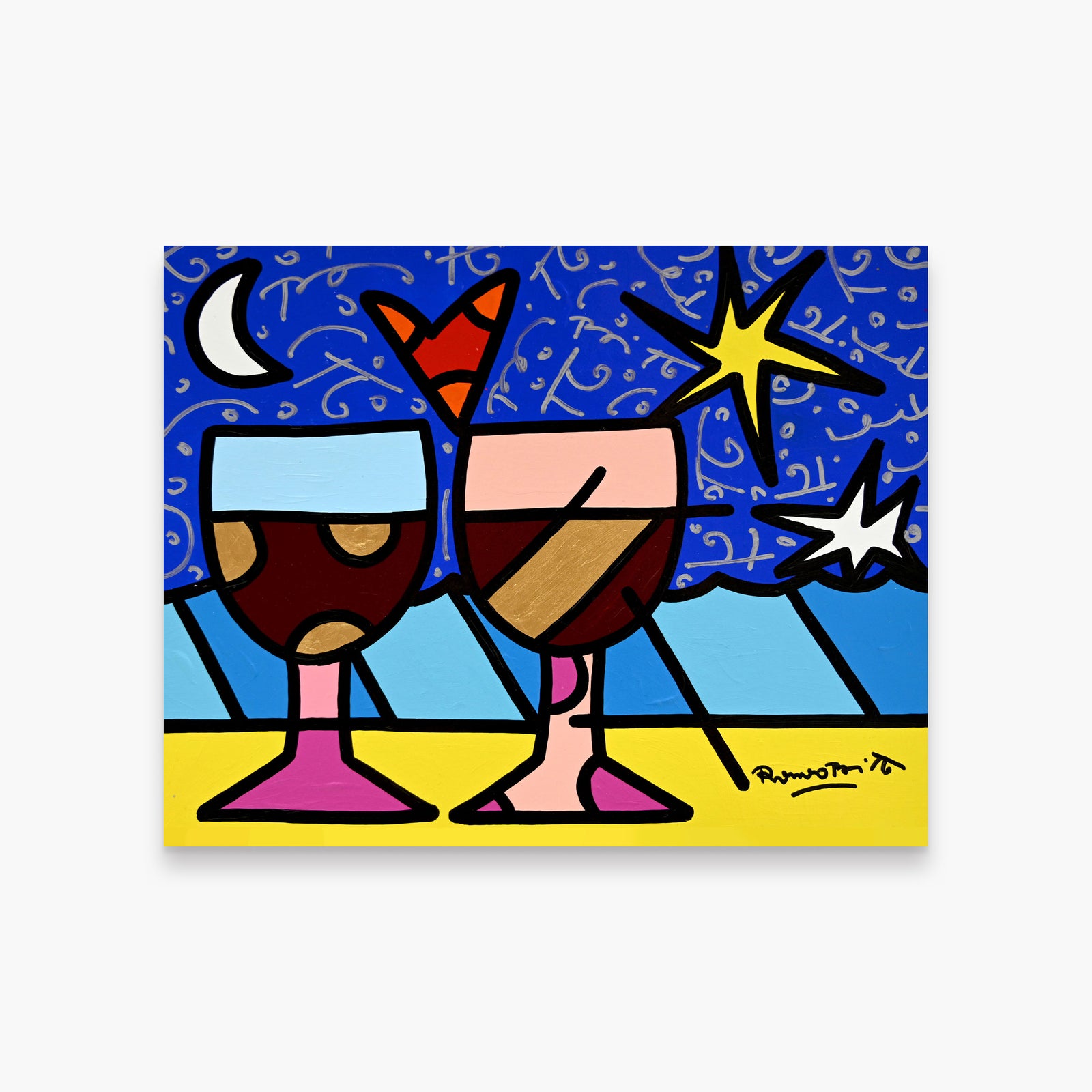 Midnight Wine - Original Painting