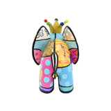 10 YEAR ANNIVERSARY ELEPHANT - Touch of Gold - Mixed Media Original Sculpture
