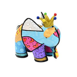 10 YEAR ANNIVERSARY ELEPHANT - Touch of Gold - Mixed Media Original Sculpture *SOLD*