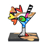 MARTINI - Touch of Gold - Mixed Media Original Sculpture *SOLD*
