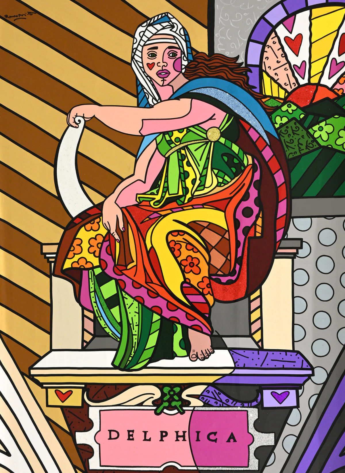 Sybil Delphica - Original Painting