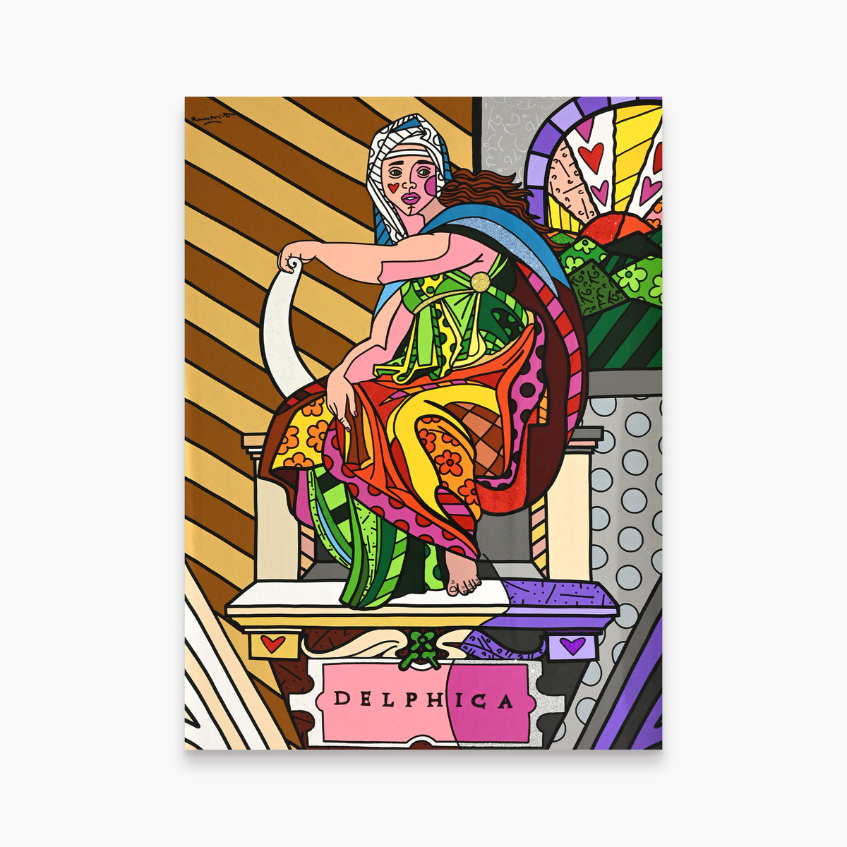 Sybil Delphica - Original Painting