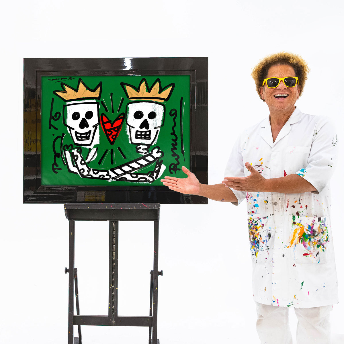 Two Skulls - Original Painting
