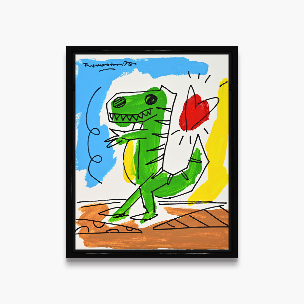 Thomas Collection (Dinosaur) - Original Drawing
