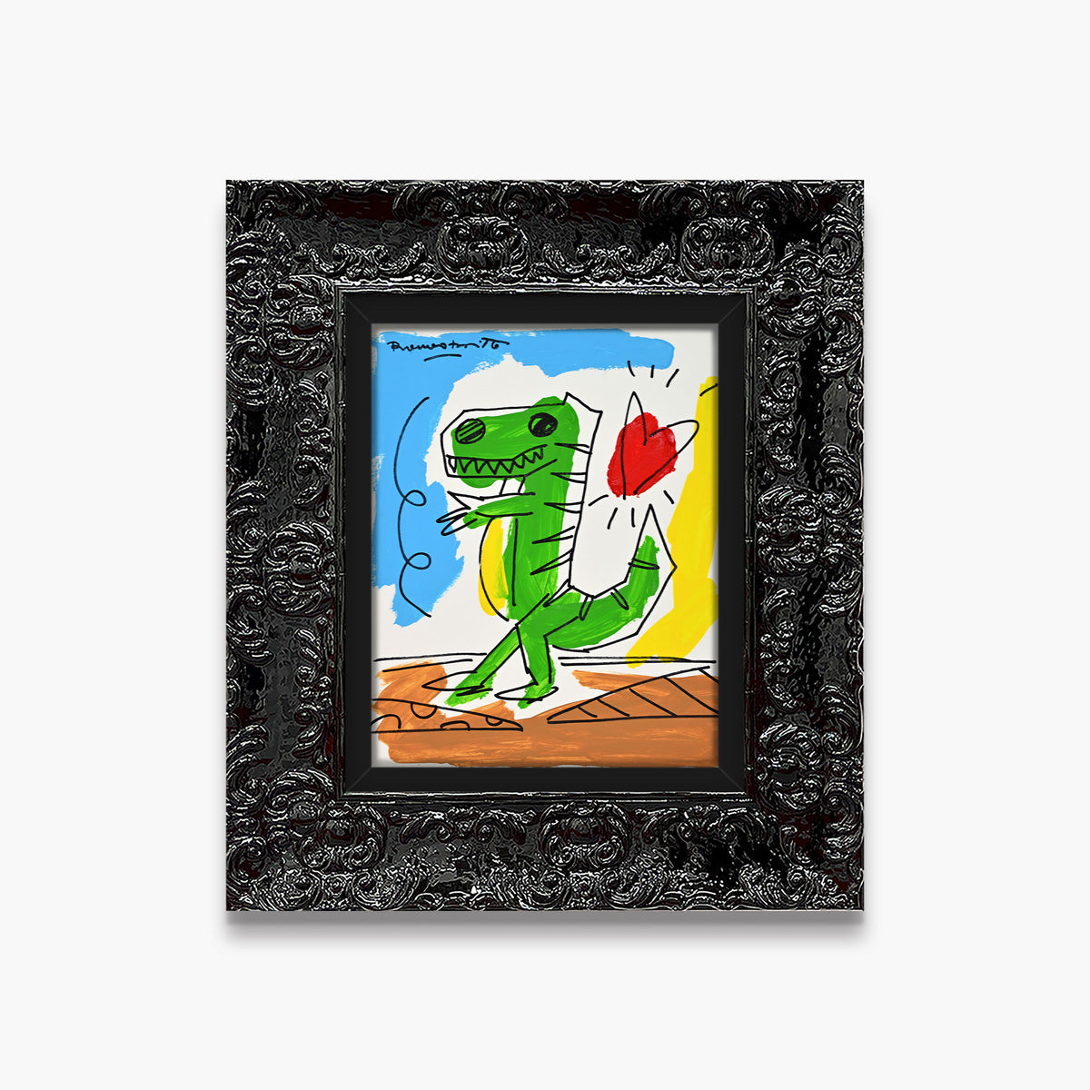 Thomas Collection (Dinosaur) - Original Drawing