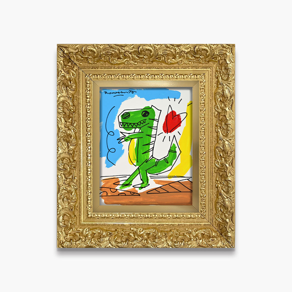 Thomas Collection (Dinosaur) - Original Drawing