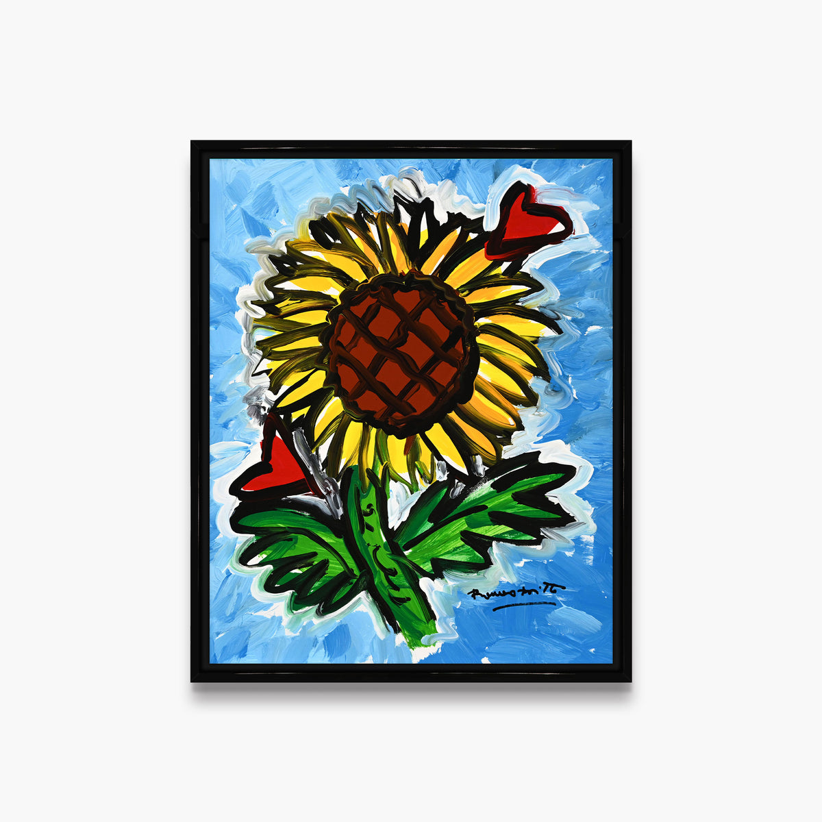 Sunflower Heart - Original Painting
