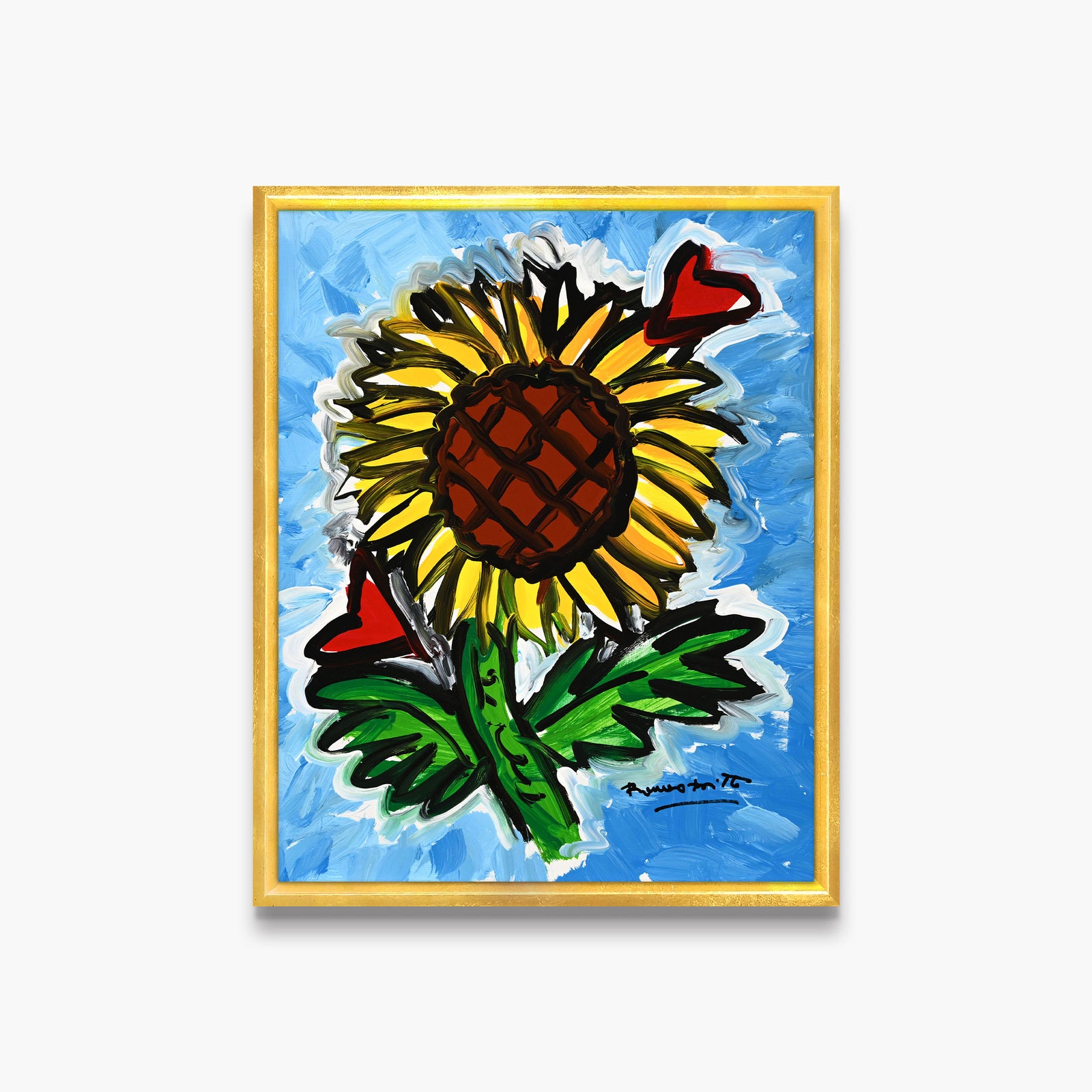 Sunflower Heart - Original Painting
