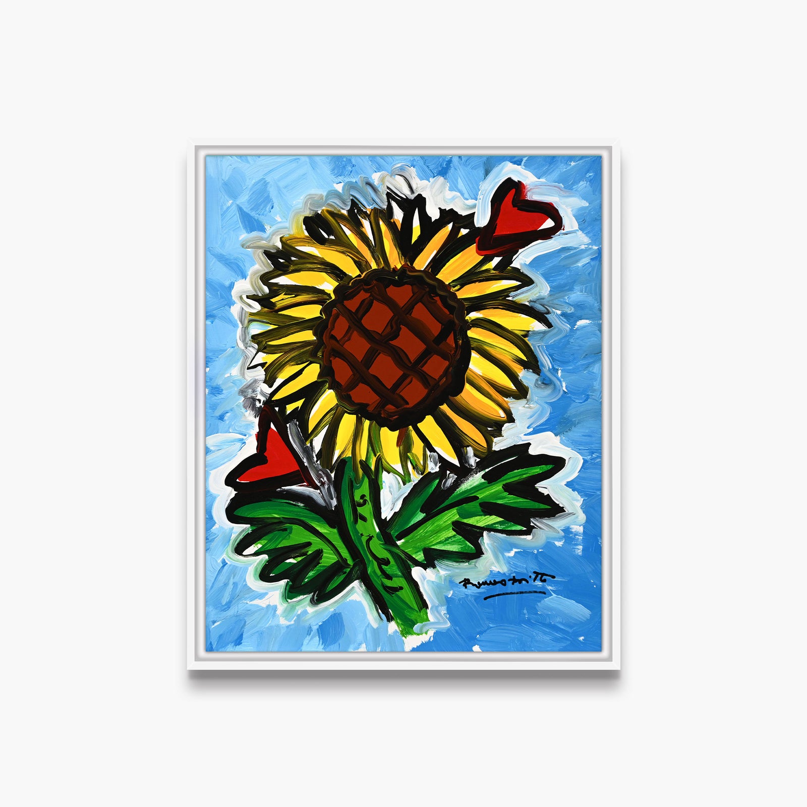 Sunflower Heart - Original Painting