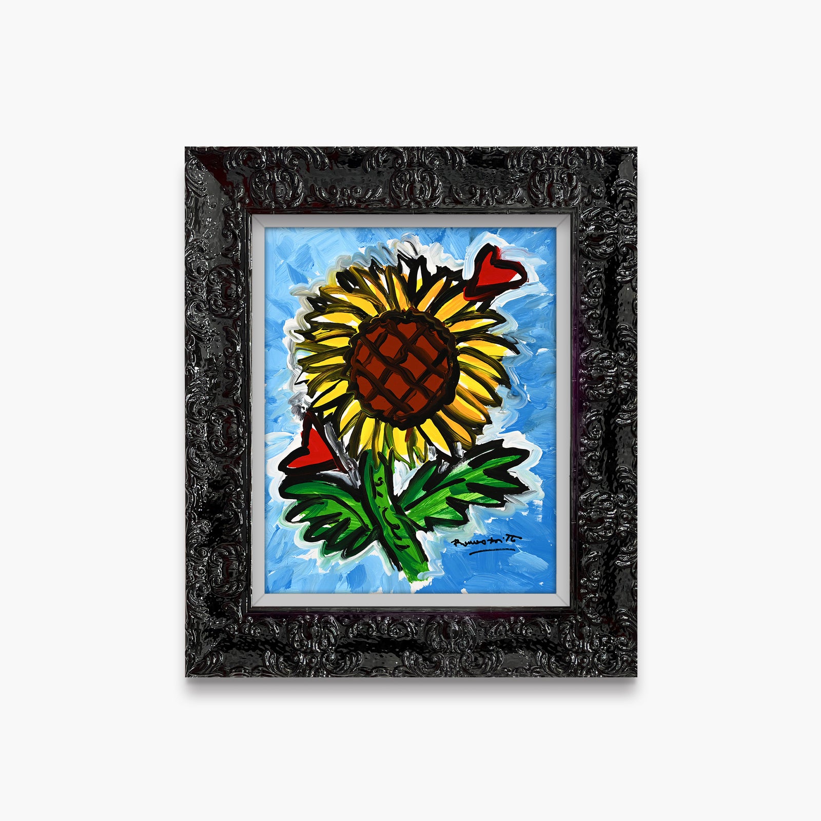 Sunflower Heart - Original Painting