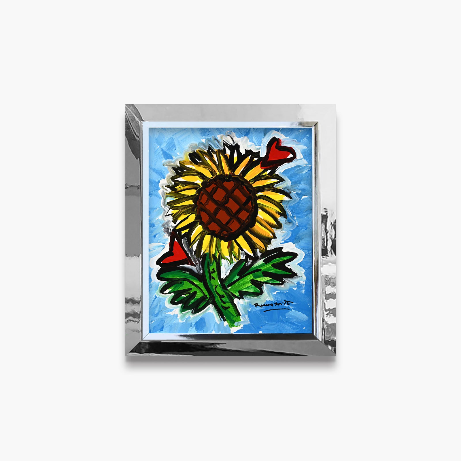 Sunflower Heart - Original Painting
