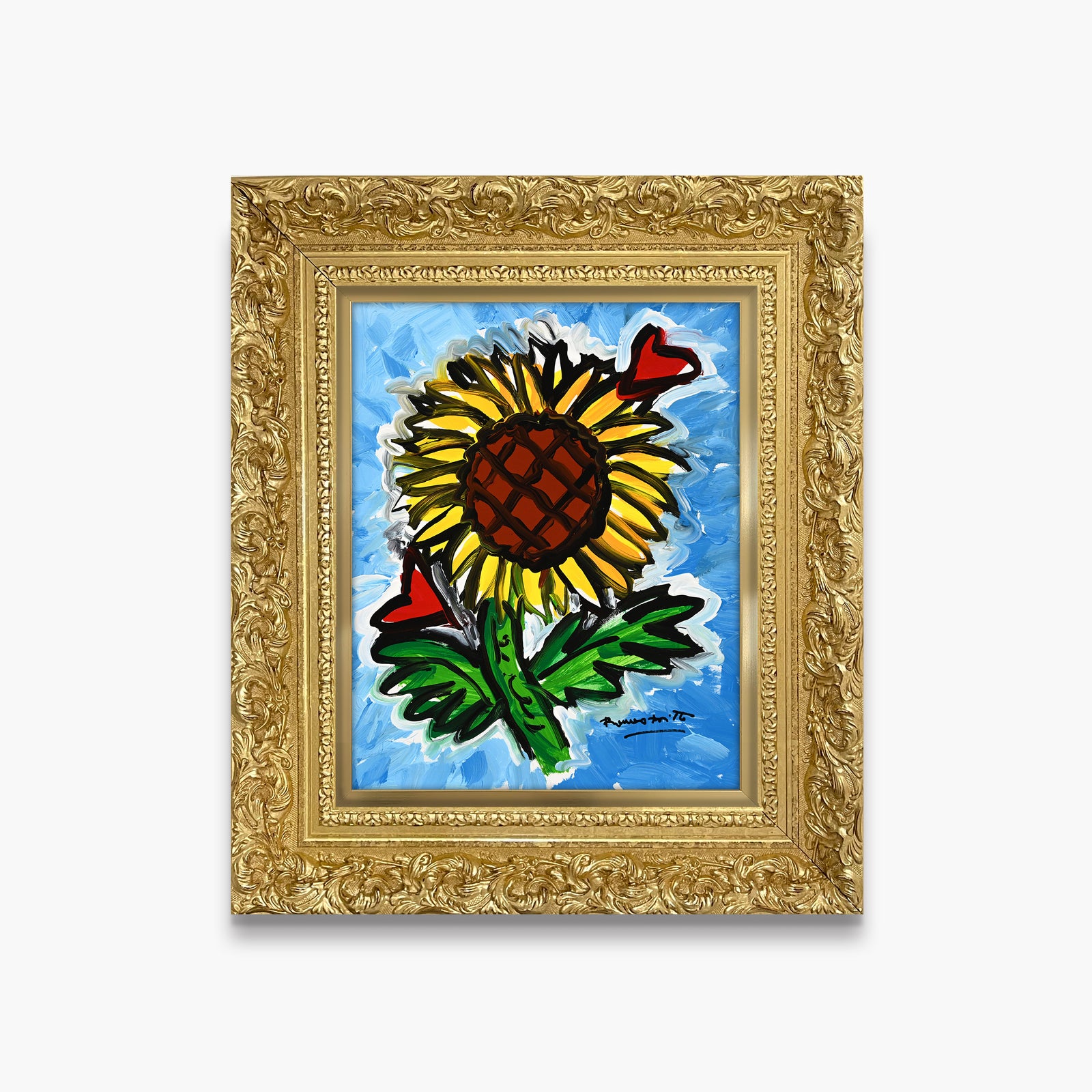 Sunflower Heart - Original Painting