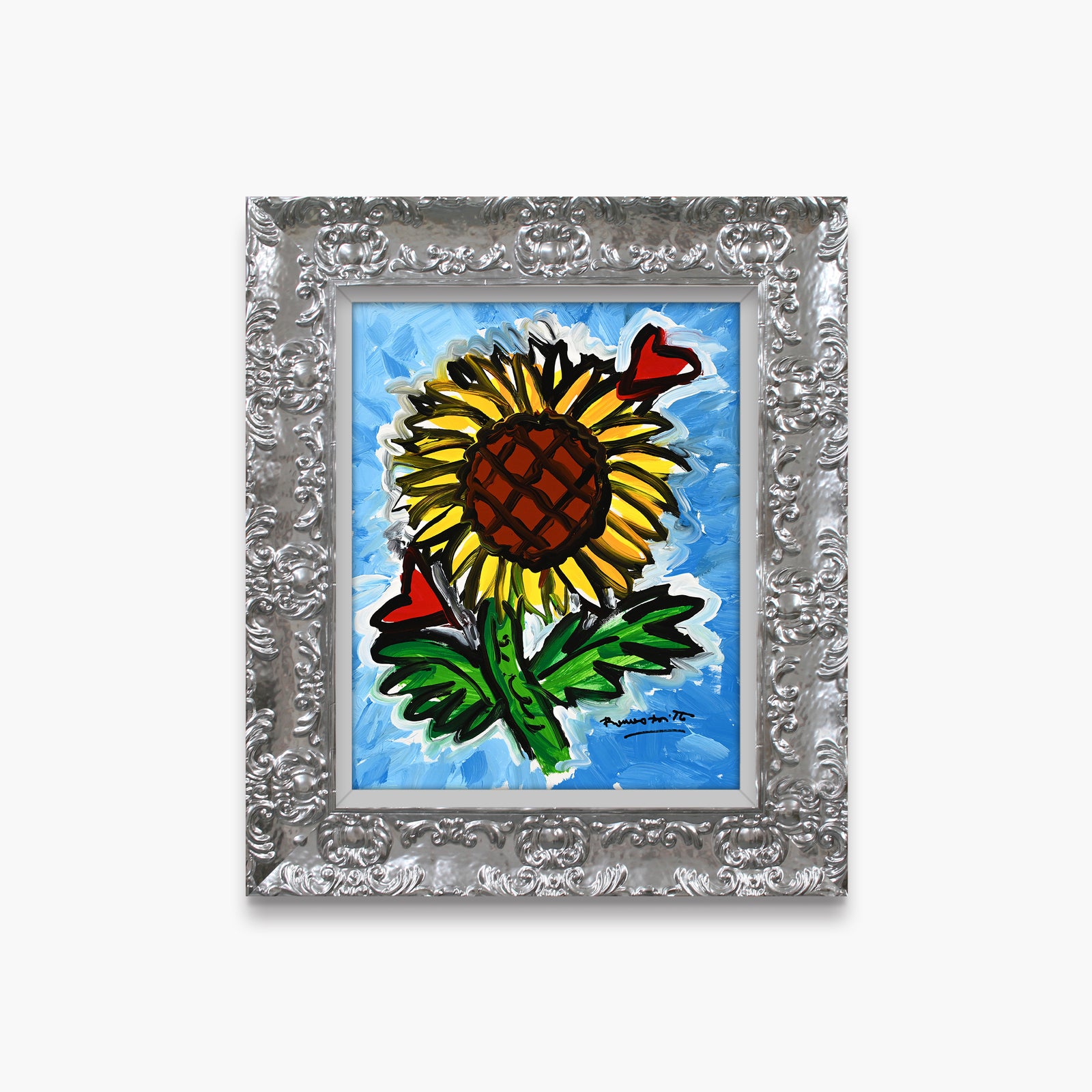 Sunflower Heart - Original Painting