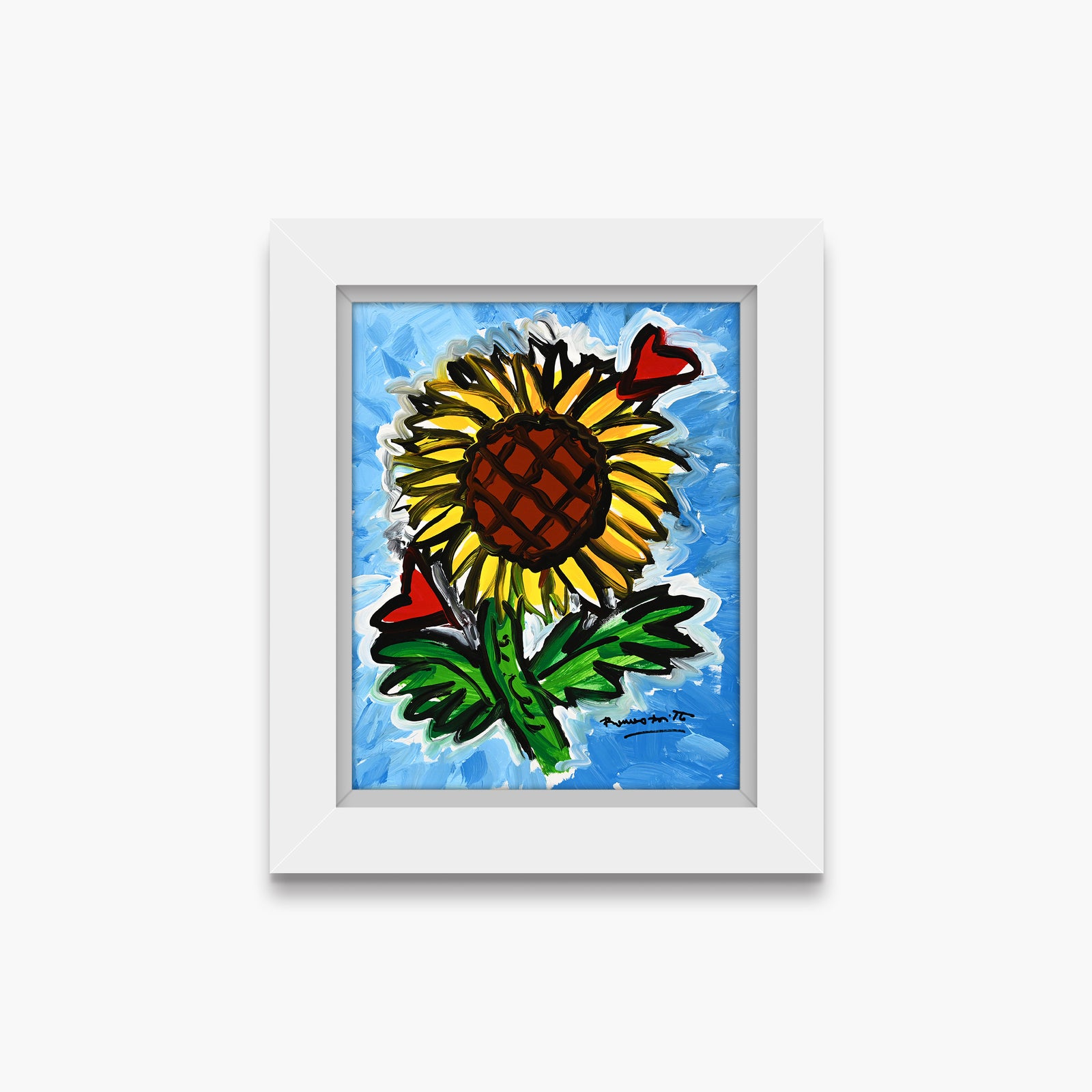 Sunflower Heart - Original Painting