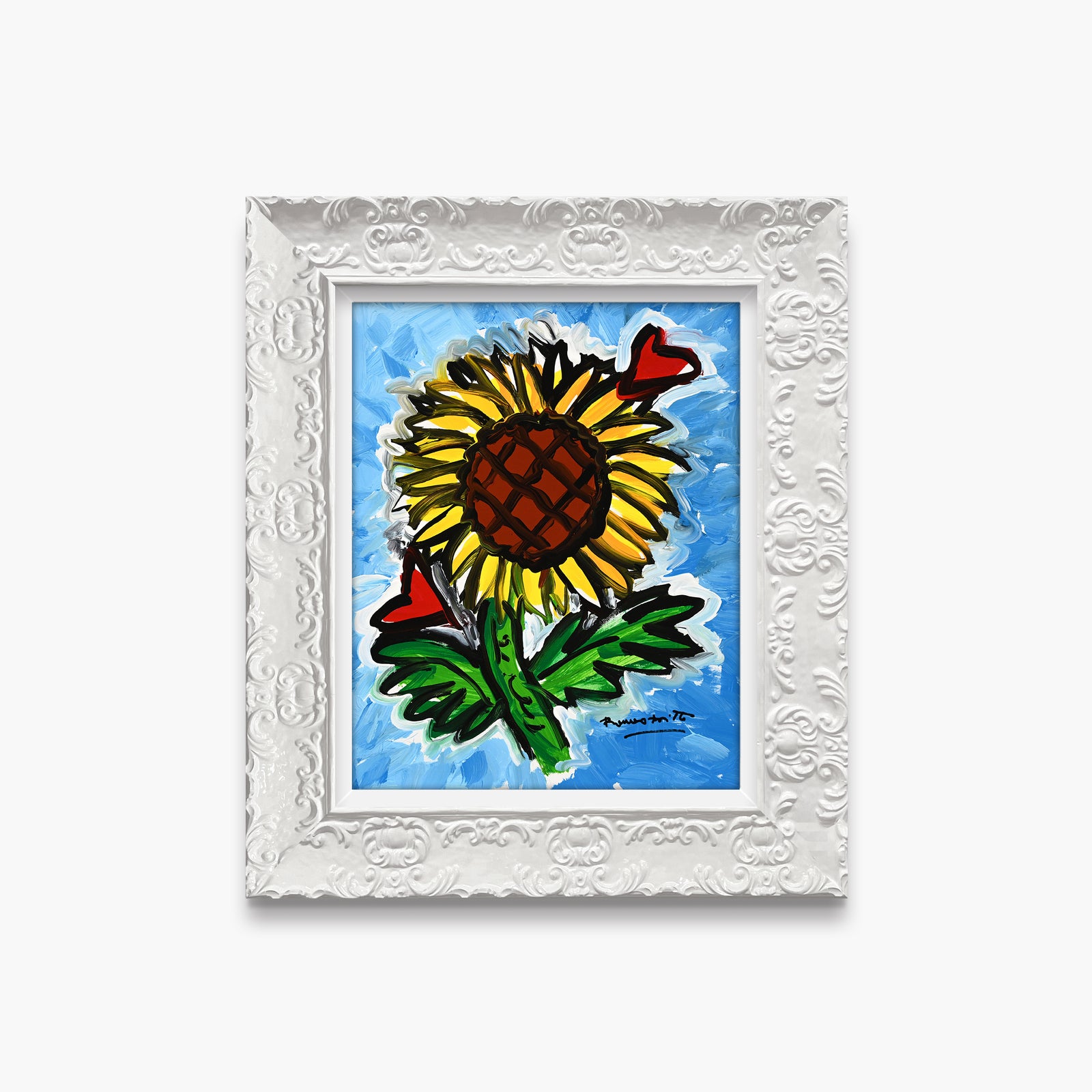 Sunflower Heart - Original Painting
