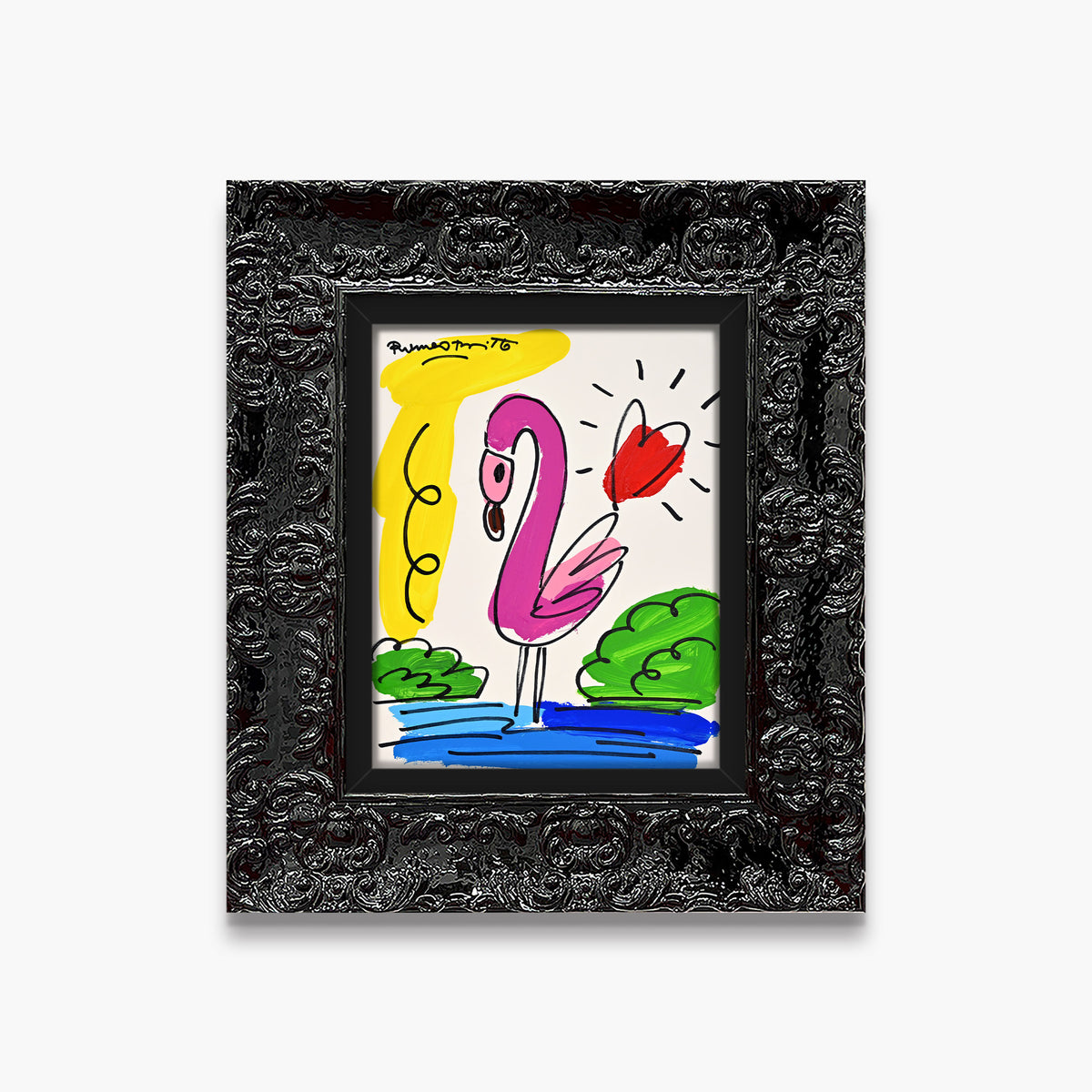 Thomas Collection (Flamingo) - Original Drawing