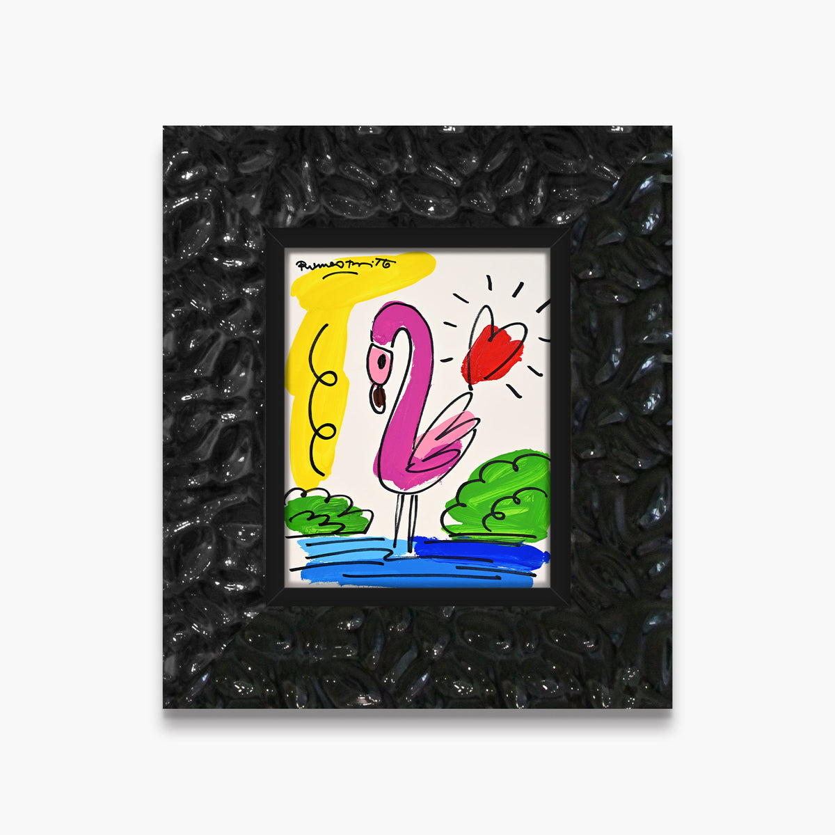 Thomas Collection (Flamingo) - Original Drawing