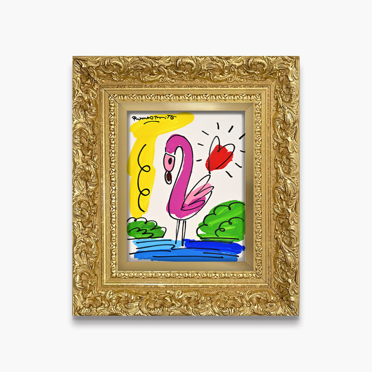 Thomas Collection (Flamingo) - Original Drawing