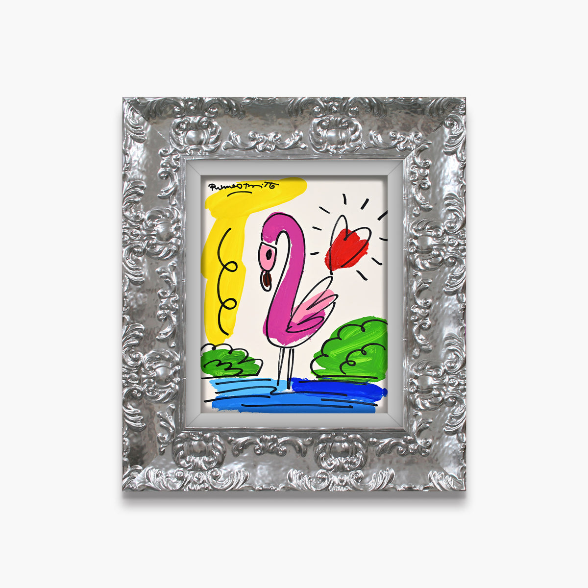 Thomas Collection (Flamingo) - Original Drawing