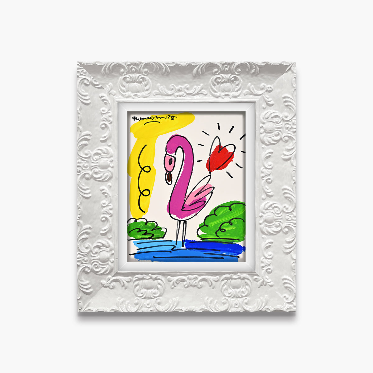 Thomas Collection (Flamingo) - Original Drawing