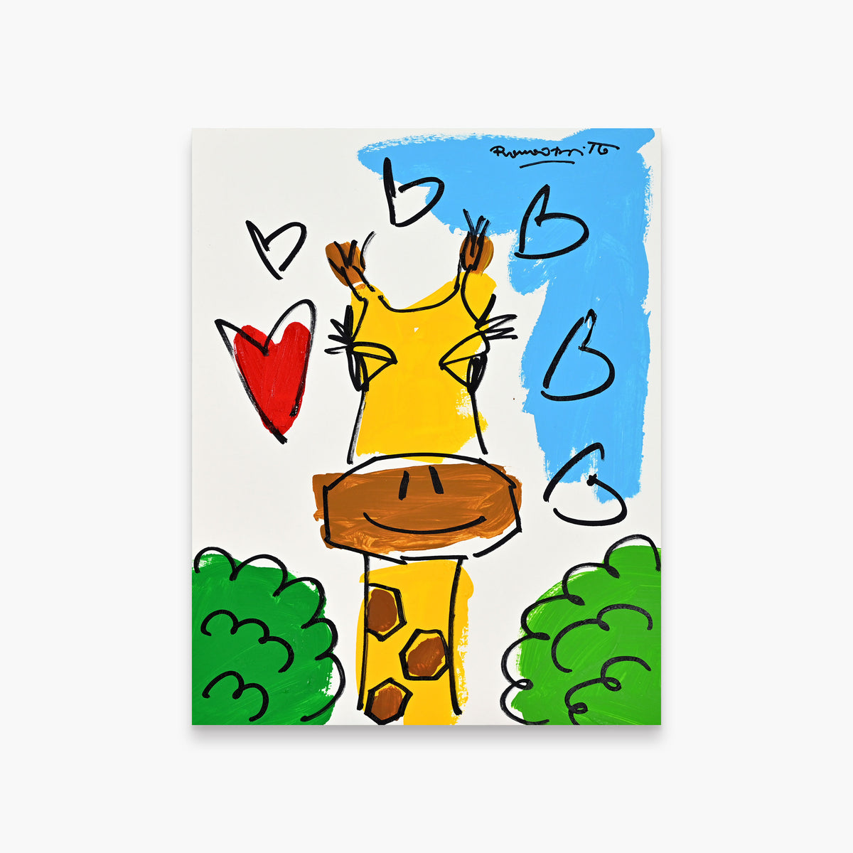 Thomas Collection (Giraffe) - Original Drawing