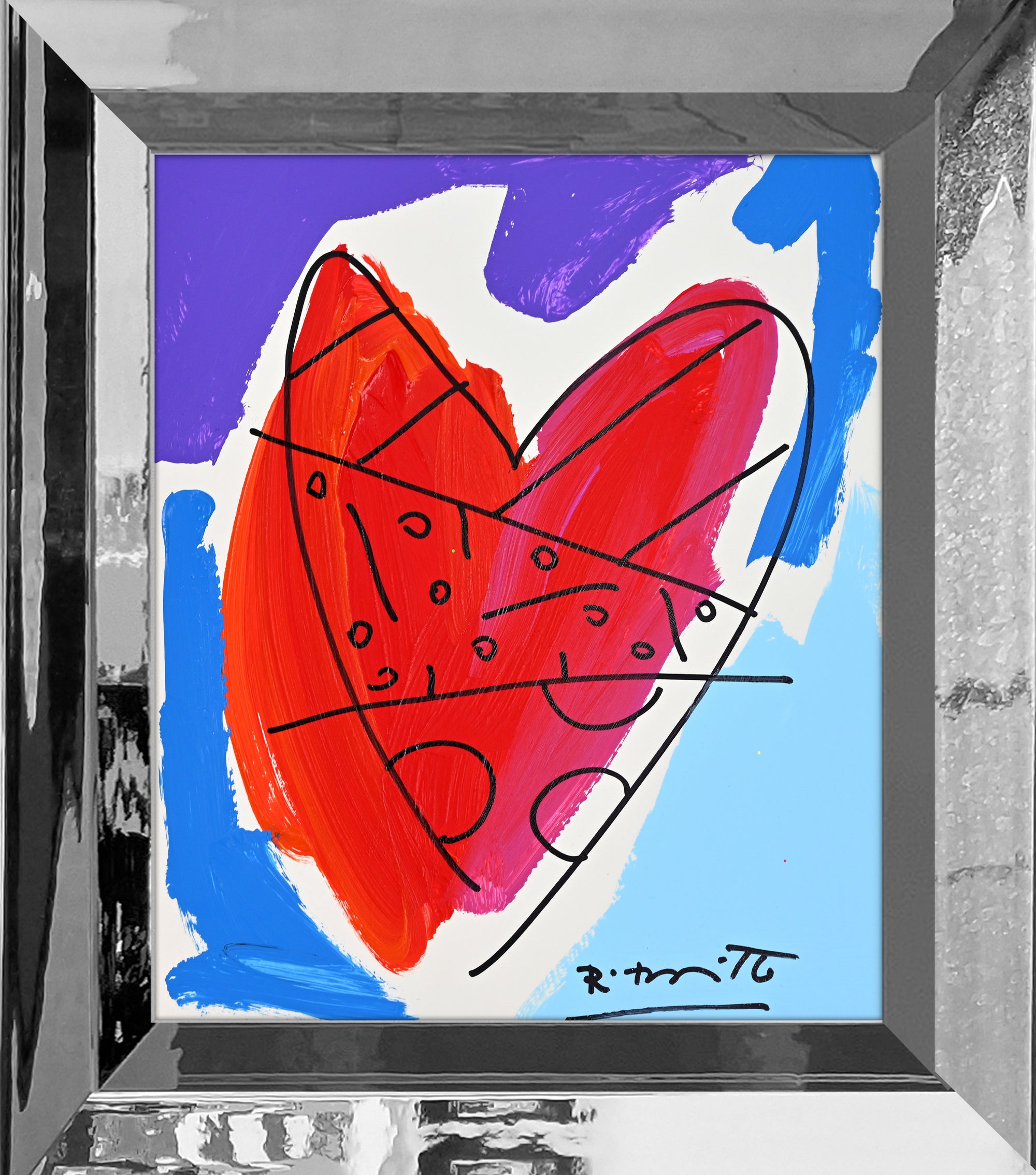 Thomas Collection (Heart) - Original Drawing - Shop Britto
