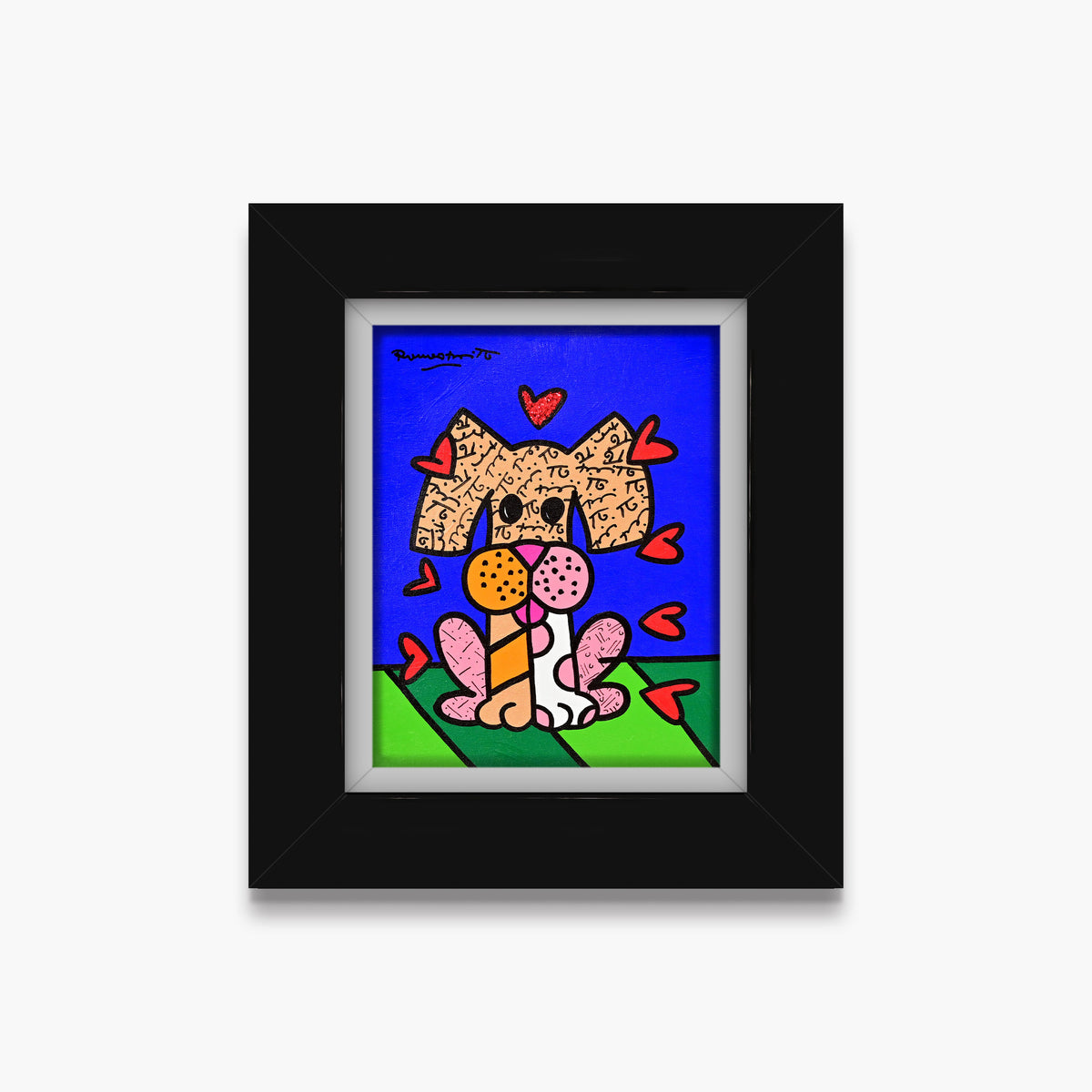 Britto Dog - Original Painting