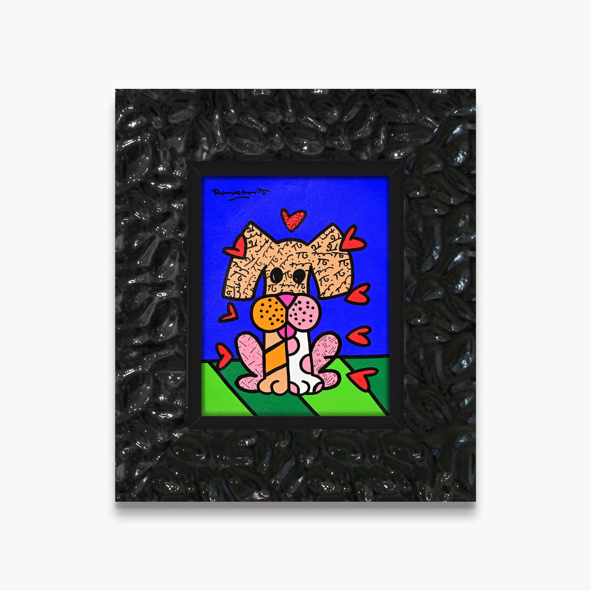 Britto Dog - Original Painting