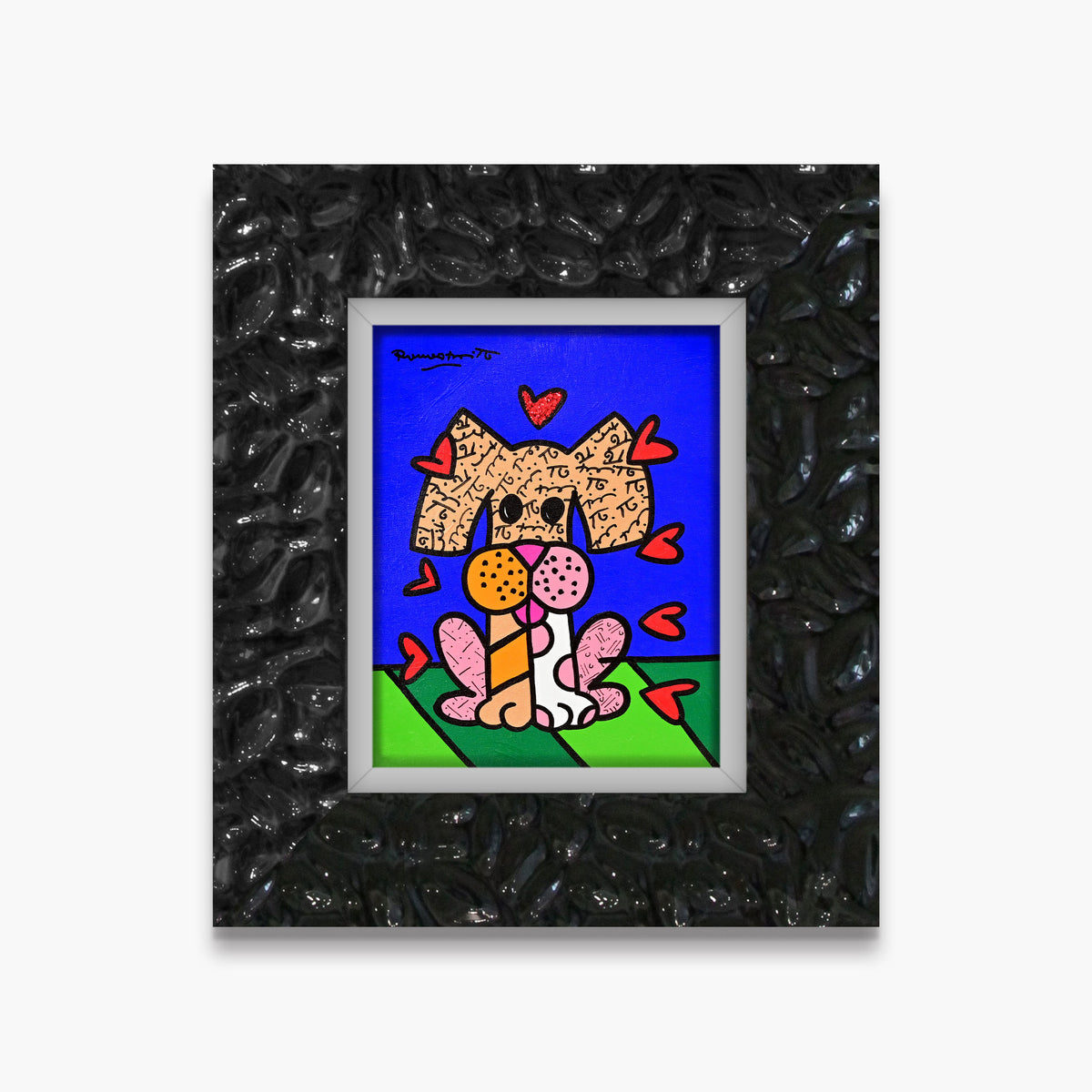 Britto Dog - Original Painting