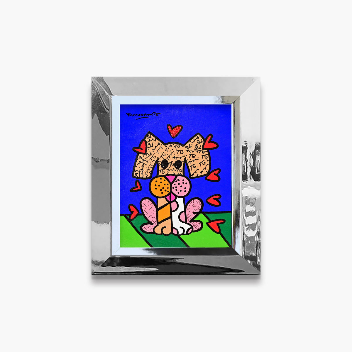 Britto Dog - Original Painting