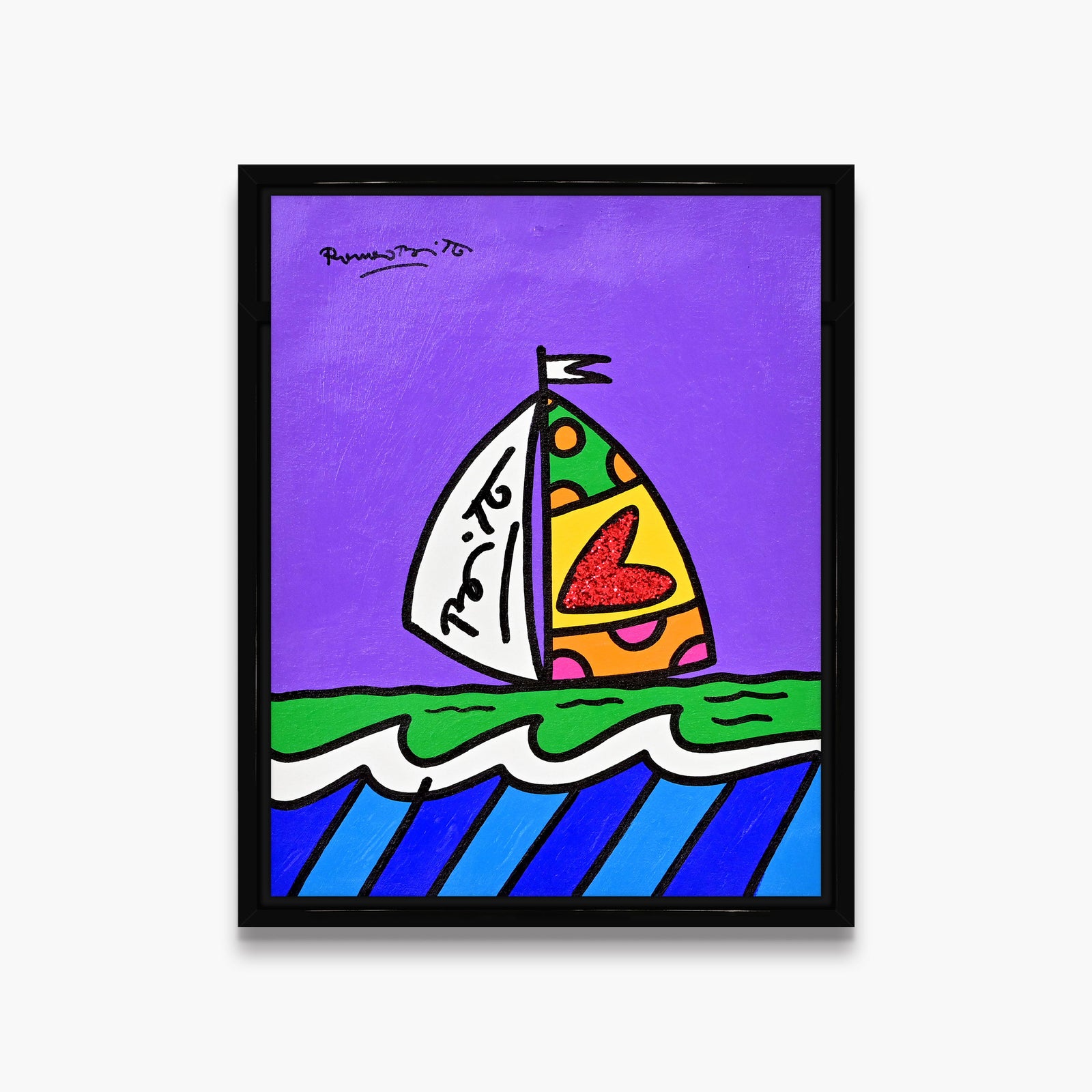 Purple Sky - Original Painting