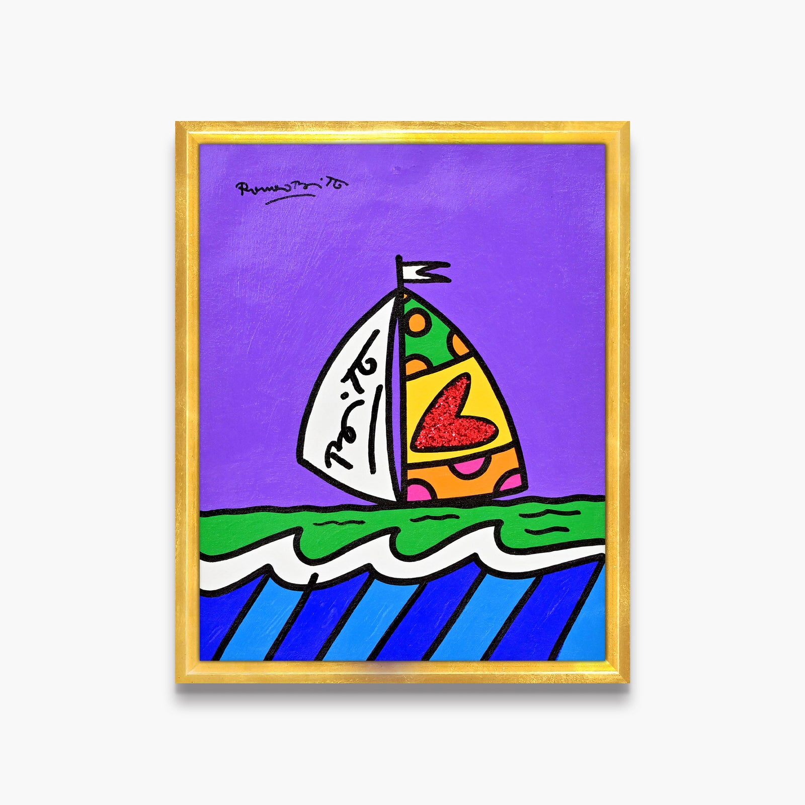 Purple Sky - Original Painting