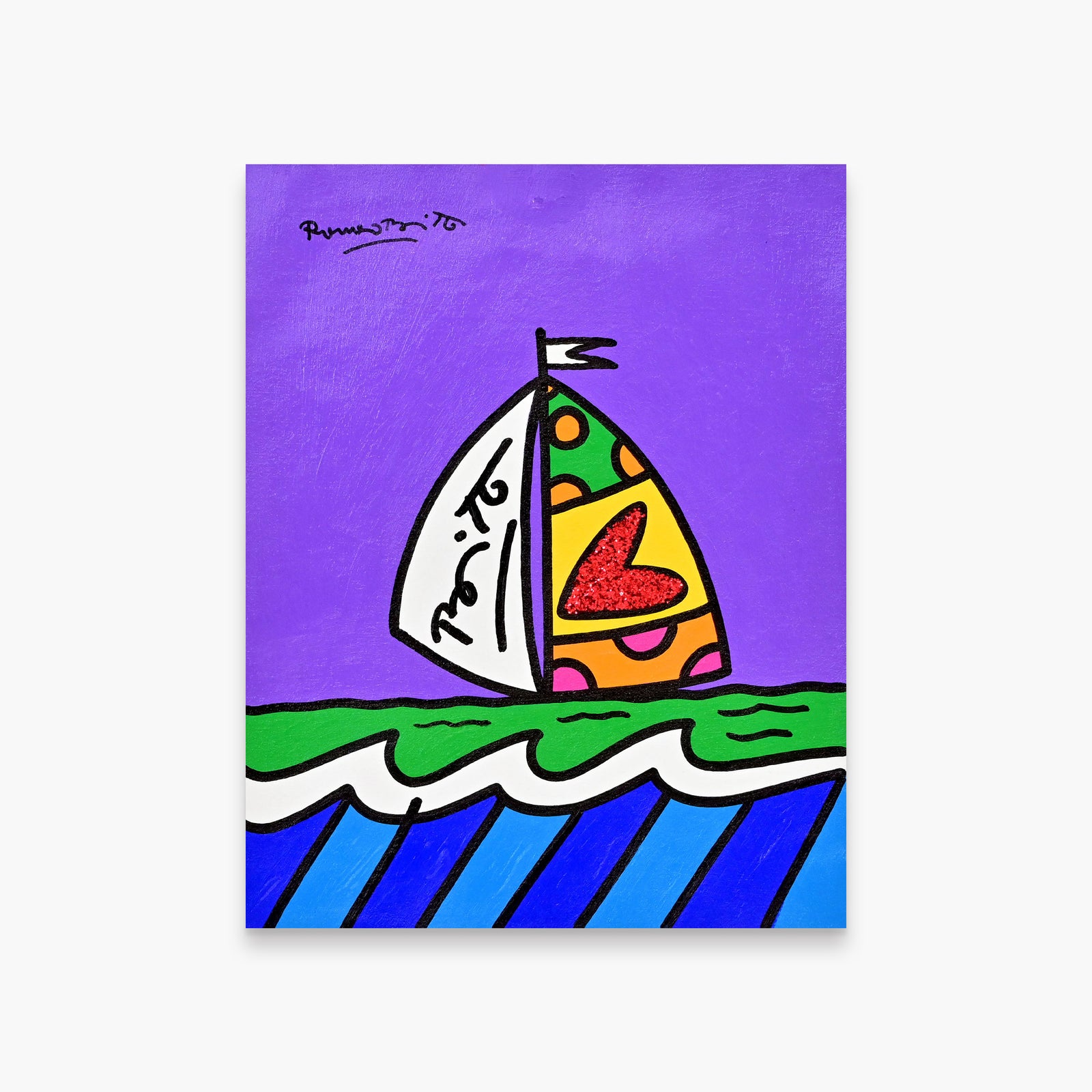 Purple Sky - Original Painting