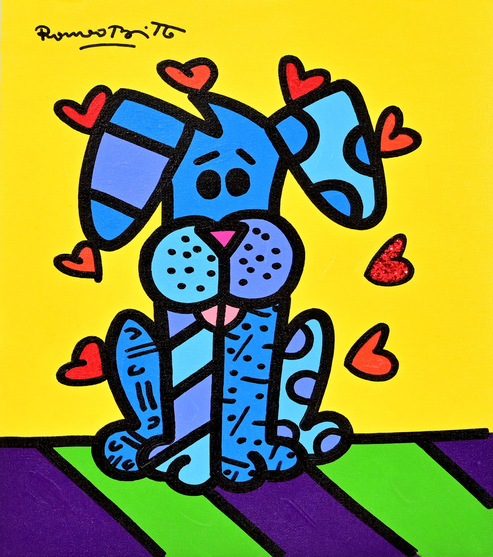 Puppy Love - Original Painting