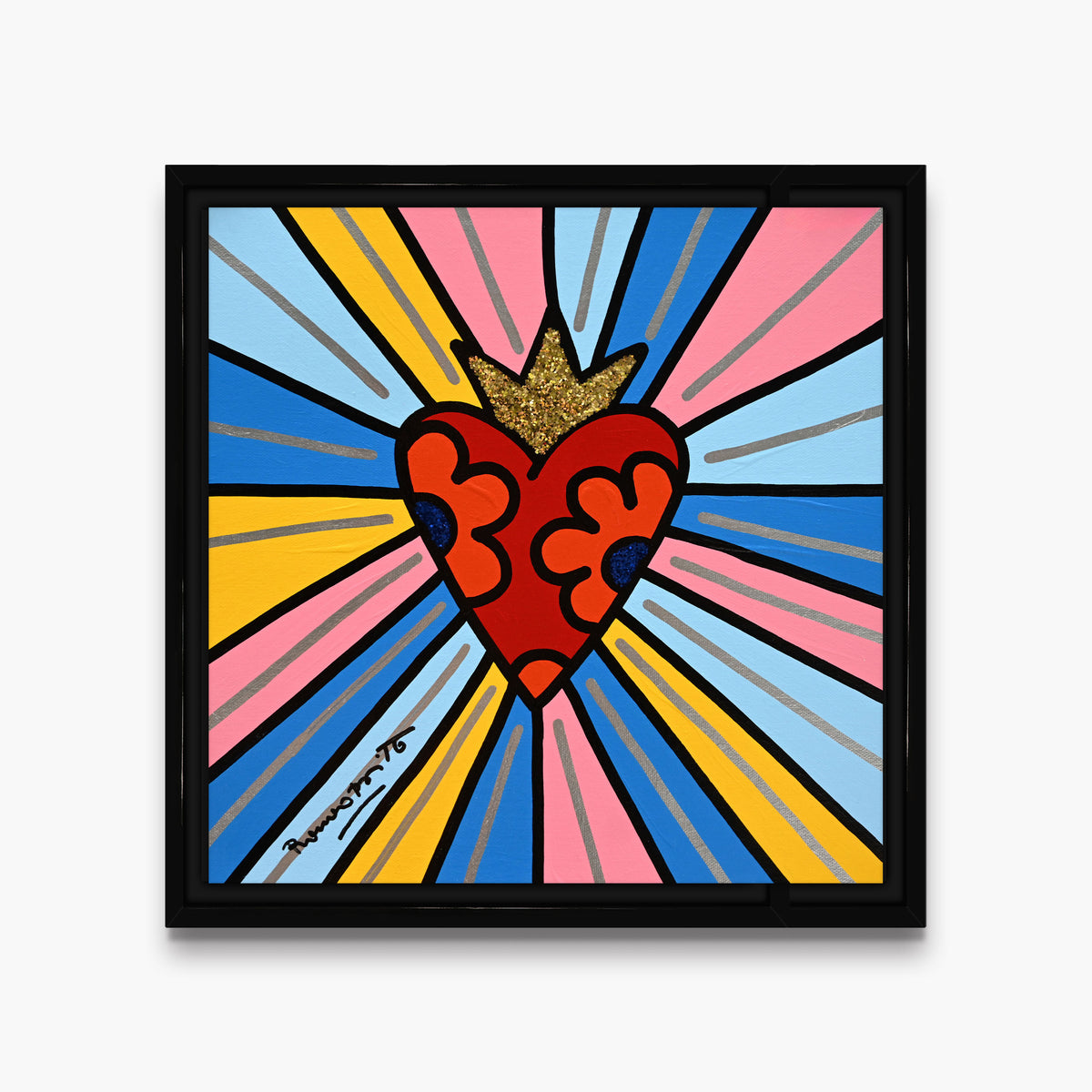 Crown Heart - Original Painting