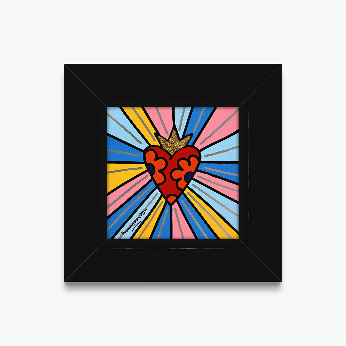 Crown Heart - Original Painting