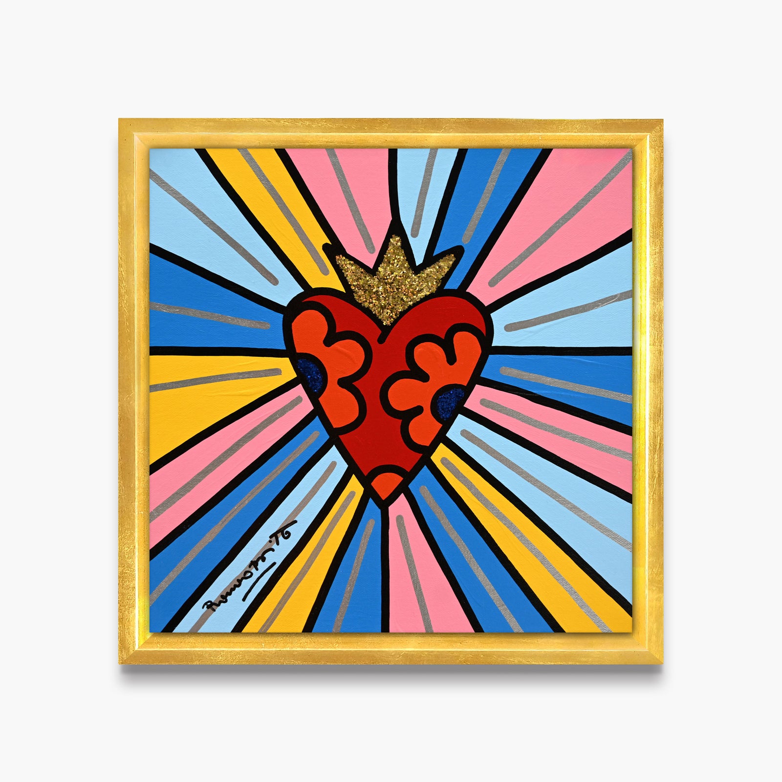 Crown Heart - Original Painting