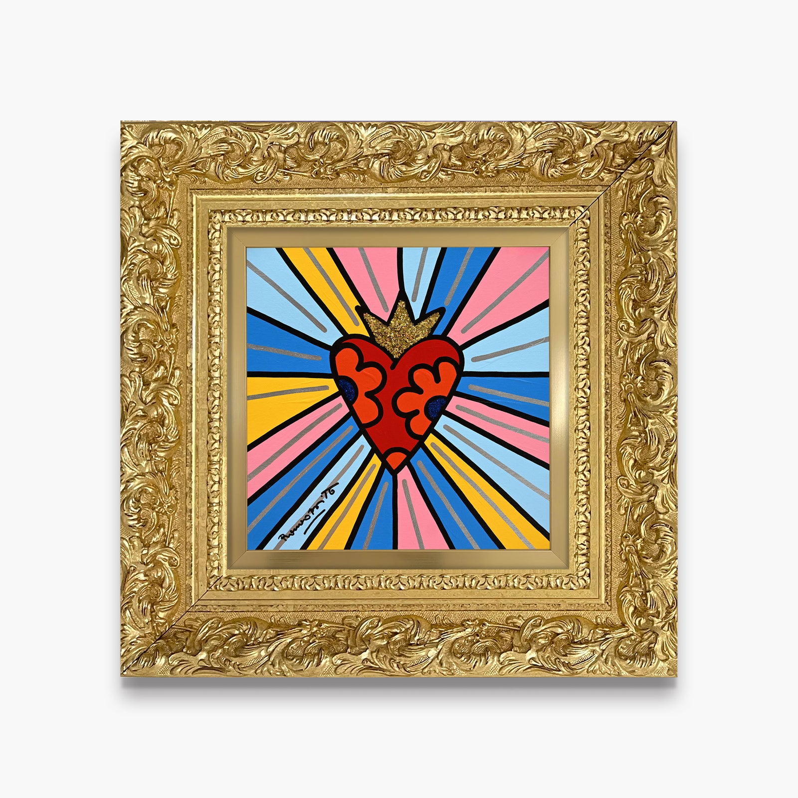Crown Heart - Original Painting