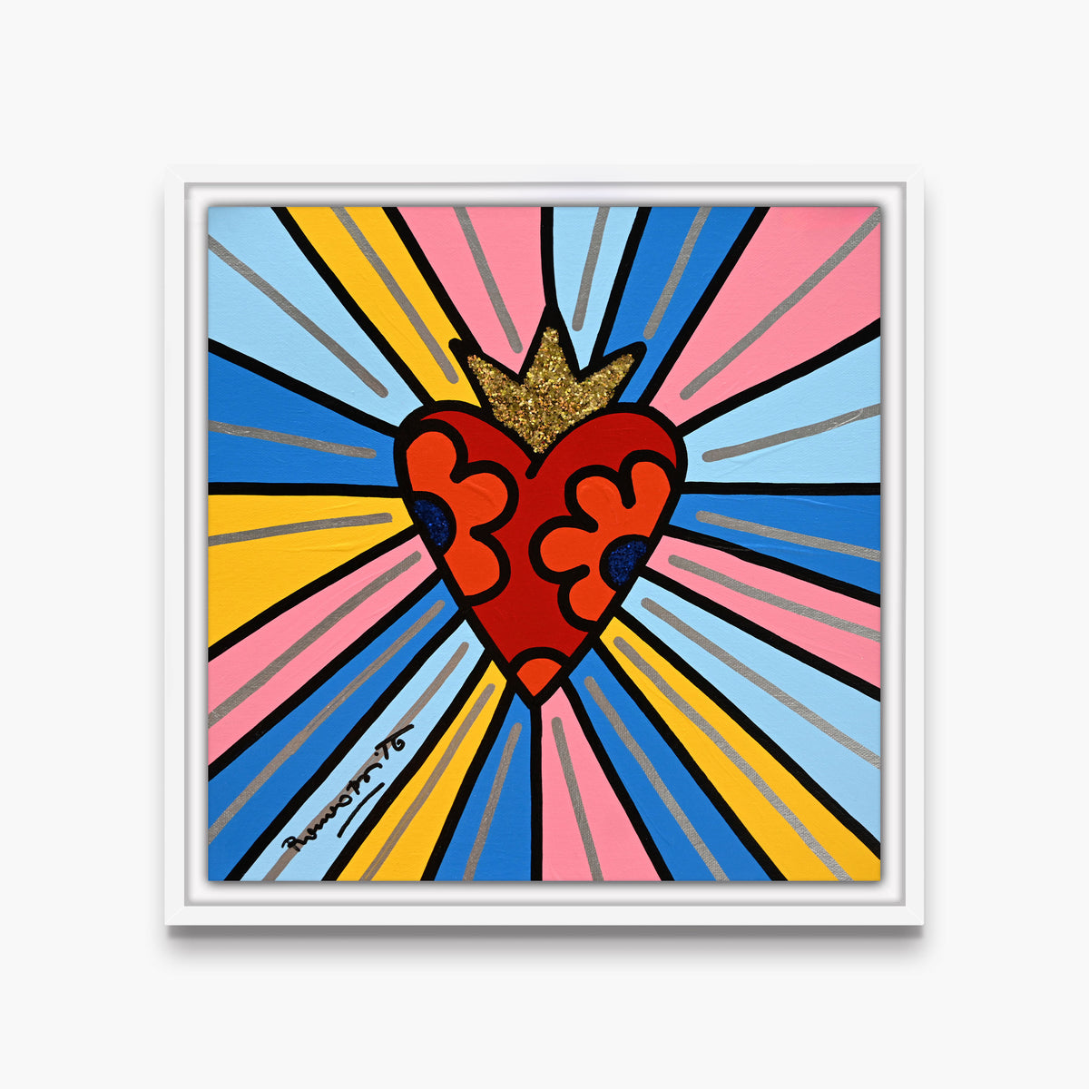 Crown Heart - Original Painting