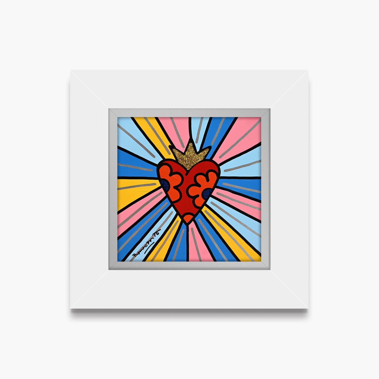 Crown Heart - Original Painting