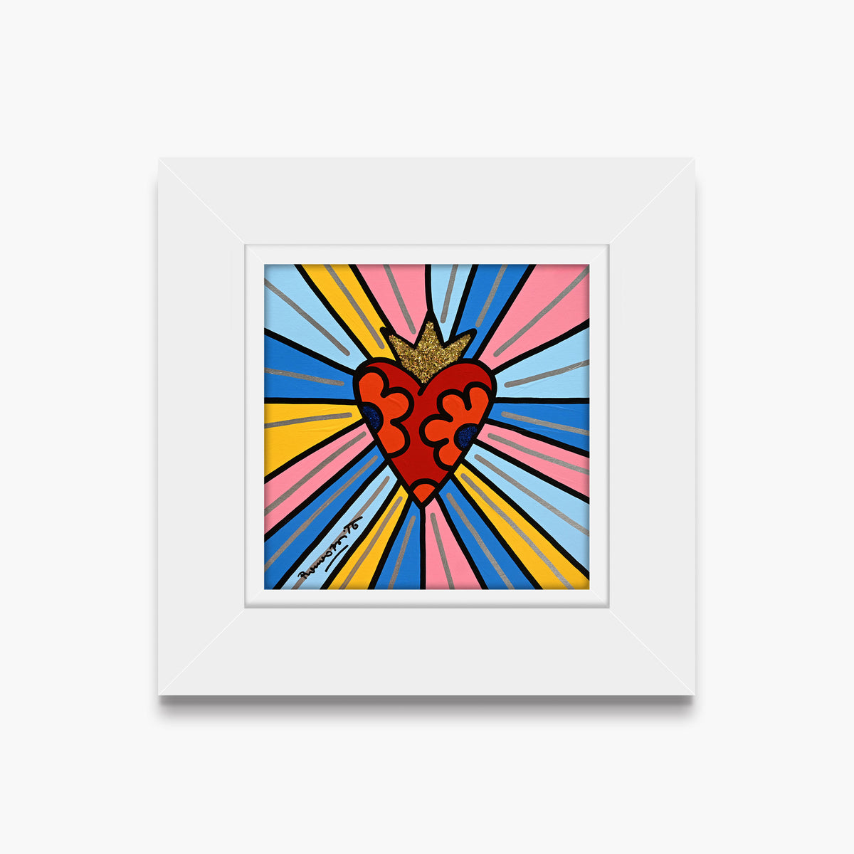 Crown Heart - Original Painting